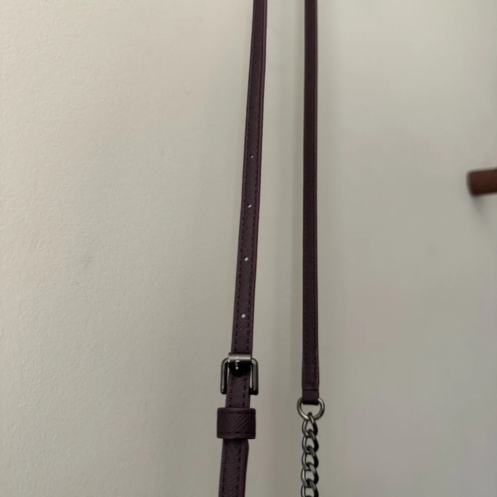 REBECCA MINKOFF CLEO WALLET ON A CHAIN CONVERTIBLE CROSSBODY CLUTCH PURSE - Picture 13 of 13
